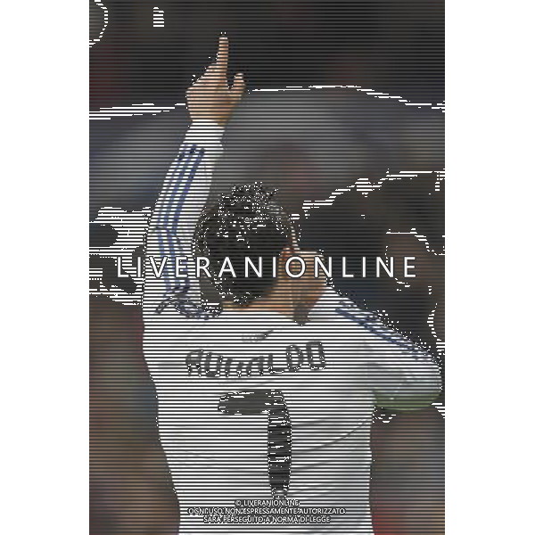 MADRID 09/12/2010 CHAMPIONS LEGUE REAL MADRID-AUXERRE NELLA FOTO Cristiano Ronaldo FOTOALFAQUI-AG ALDO LIVERANI ONLY ITALY 