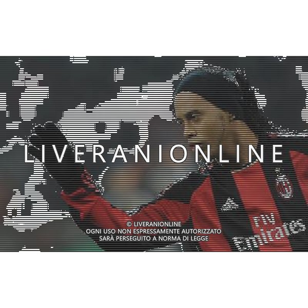 UEFA Champions League 2010/2011 Gruppo G Milano - 08.12.2010 Milan-Ajax Nella Foto:RONALDINHO /Ph.Vitez-Ag. Aldo Liverani
