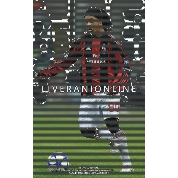 UEFA Champions League 2010/2011 Gruppo G Milano - 08.12.2010 Milan-Ajax Nella Foto:RONALDINHO /Ph.Vitez-Ag. Aldo Liverani