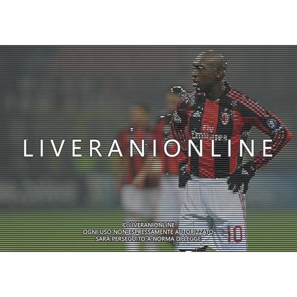 UEFA Champions League 2010/2011 Gruppo G Milano - 08.12.2010 Milan-Ajax Nella Foto:Clarence SEEDORF /Ph.Vitez-Ag. Aldo Liverani
