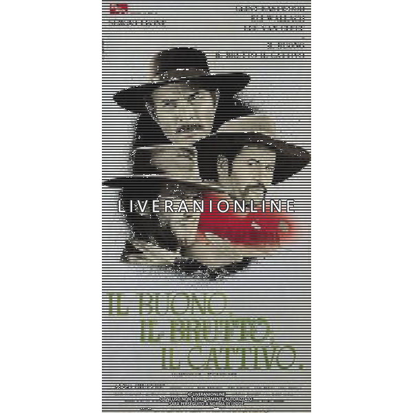FILMÒIL BUONO IL BRUTTO E IL CATTIVOÒ NELLA FOTO LOCANDINA AG ALDO LIVERANI