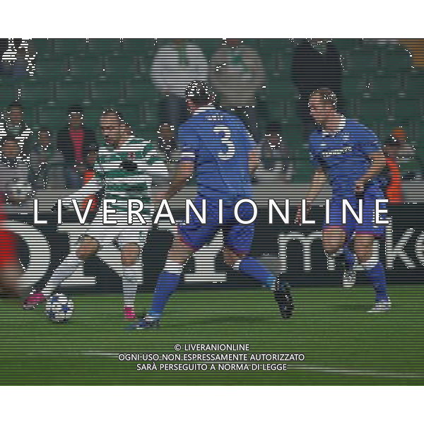 UEFA Champions League group C soccer match between Bursaspor Turkey and Rangers FC at Ataturk Stadium in Bursa, Turkey 07.12..2010 Match Scored : Bursaspor 1 - Rangers FC 1 Pictured: Sercan Yildirim (L) of Bursaspor and Steven Whittaker (R) of Rangers FC. AG. ALDO LIVERANI SAS ITALY ONLY