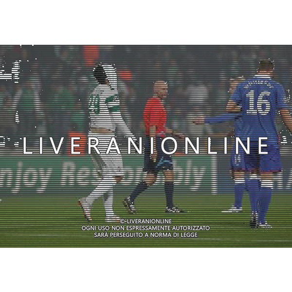 UEFA Champions League group C soccer match between Bursaspor Turkey and Rangers FC at Ataturk Stadium in Bursa, Turkey 07.12..2010 Match Scored : Bursaspor 1 - Rangers FC 1 Pictured: Leonel Nunez of Bursaspor. AG. ALDO LIVERANI SAS ITALY ONLY