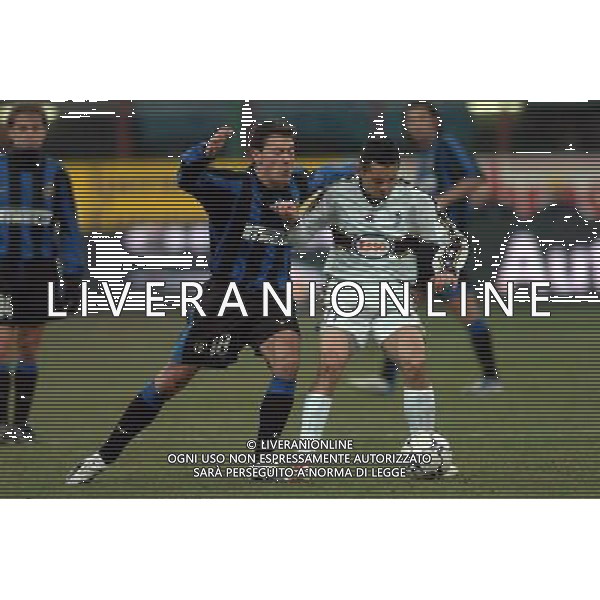 INTER-SOCHAUX COPPA UEFA 03/03/2004 NELLA FOTO KILY GONZALEZ FOTO MARCO LUZZANI/AGENZIA ALDO LIVERANI