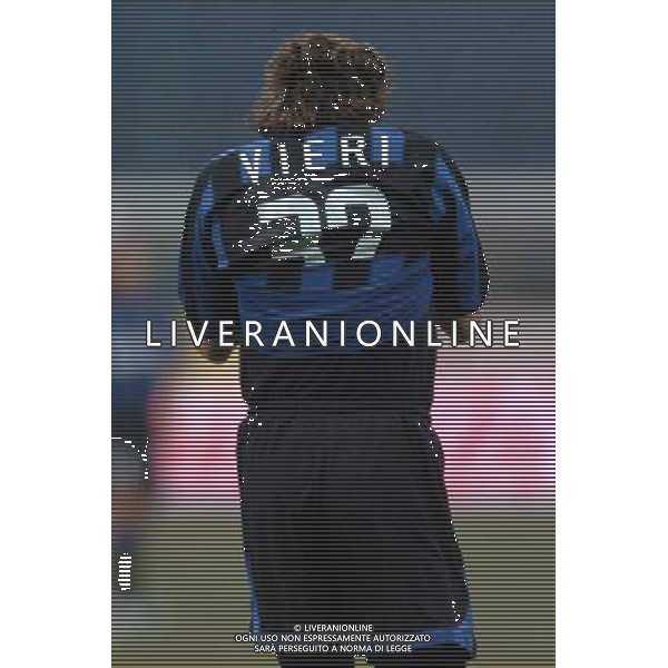 INTER-SOCHAUX COPPA UEFA 03/03/2004 NELLA FOTO CHRISTIAN VIERI FOTO MARCO LUZZANI/AGENZIA ALDO LIVERANI