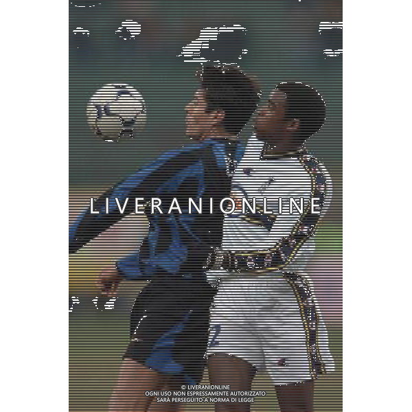 INTER-SOCHAUX COPPA UEFA 03/03/2004 NELLA FOTO JULIO CRUZ FOTO MARCO LUZZANI/AGENZIA ALDO LIVERANI