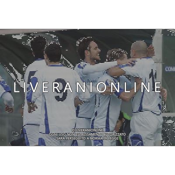 12/12/2010 como 1 Divisione Girone A 2010/2011 Como - Spal nella foto esultanza cipriani DOPO GOL ph luzzani/AG ALDO LIVERANI SAS