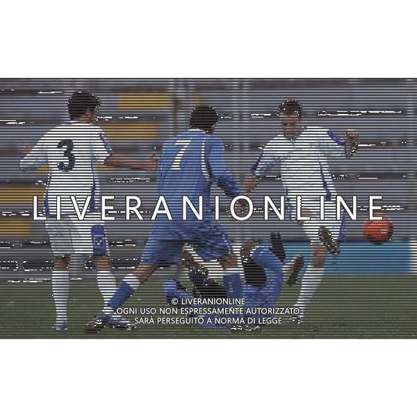 12/12/2010 como 1 Divisione Girone A 2010/2011 Como - Spal nella foto smit,maah,bardelloni e rossi ph luzzani/AG ALDO LIVERANI SAS