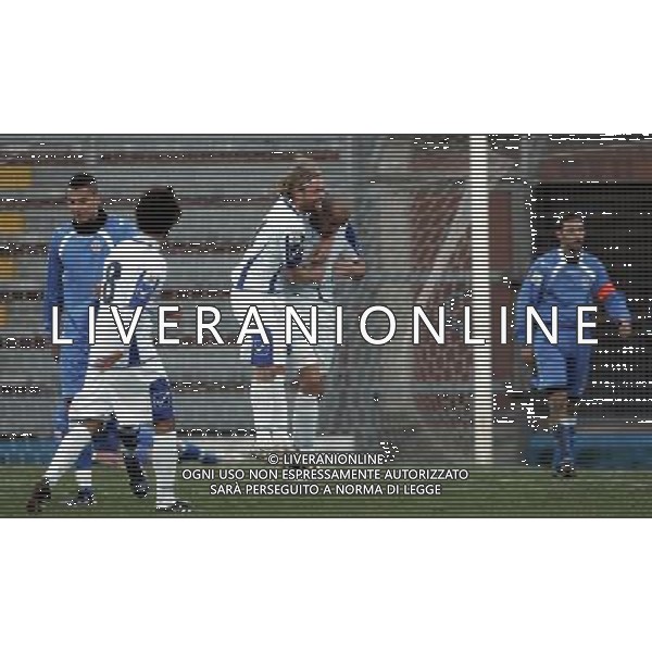 12/12/2010 como 1 Divisione Girone A 2010/2011 Como - Spal nella foto esultanza di cipriani dopo il gol ph luzzani/AG ALDO LIVERANI SAS