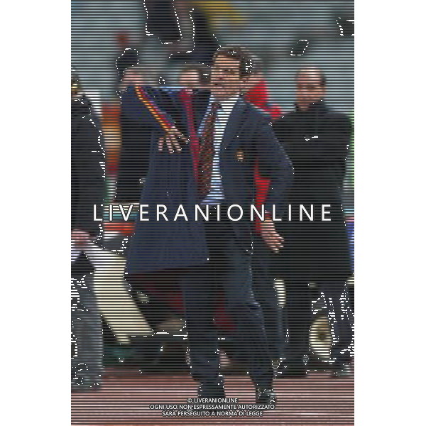 Roma-Gaziantepspor coppa uefa 03/03/2004 nella foto fabio capello foto terruso/agenzia aldo liverani