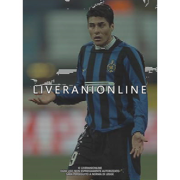 Milano 03/03/2004 COPPA UEFA 2003/04 -terzo turno- Inter-Sochaux 0:0 nella foto cruz julio ph marco luzzani/ag aldo liverani s.a.s.