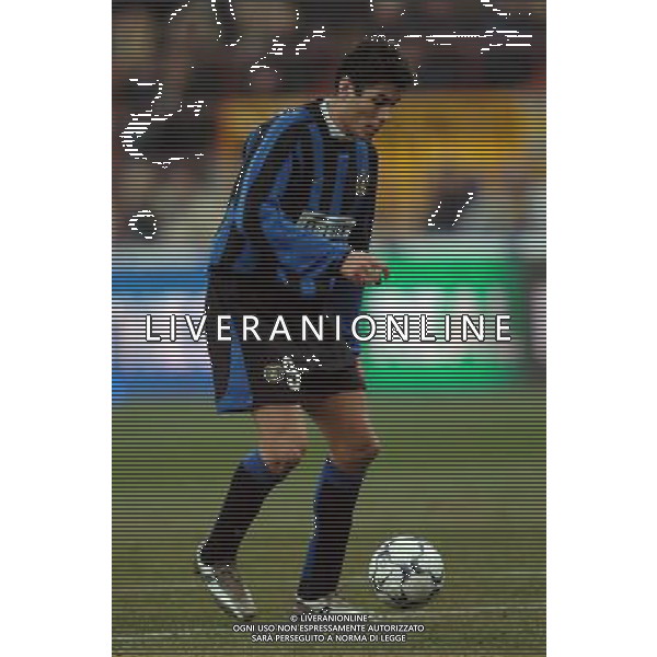 Milano 03/03/2004 COPPA UEFA 2003/04 -terzo turno- Inter-Sochaux 0:0 nella foto cruz julio ph marco luzzani/ag aldo liverani s.a.s.