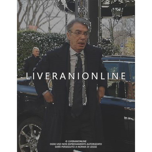 MILANO 13-12-2010 HOTEL PRINCIPE DI SAVOIA CALCIO LEGA CALCIO PREMIAZIONI ANNO CALCISTICO SERIE A TIM 2009-2010 NELLA FOTOmassimo moratti PH.FIOCHI/AG ALDO LIVERANI SAS