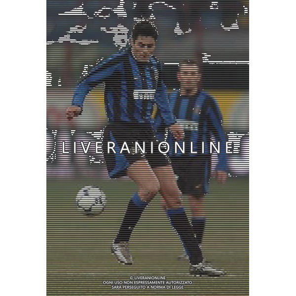 Milano 03/03/2004 COPPA UEFA 2003/04 -terzo turno- Inter-Sochaux 0:0 nella foto cruz julio ph marco luzzani/ag aldo liverani s.a.s.