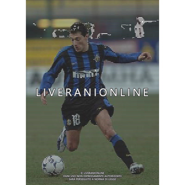 Milano 03/03/2004 COPPA UEFA 2003/04 -terzo turno- Inter-Sochaux 0:0 nella foto kily gonzalez cristian ph marco luzzani/ag aldo liverani s.a.s.