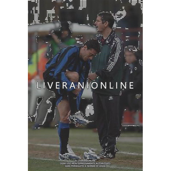 Milano 03/03/2004 COPPA UEFA 2003/04 -terzo turno- Inter-Sochaux 0:0 nella foto kily gonzalez cristian ph marco luzzani/ag aldo liverani s.a.s.