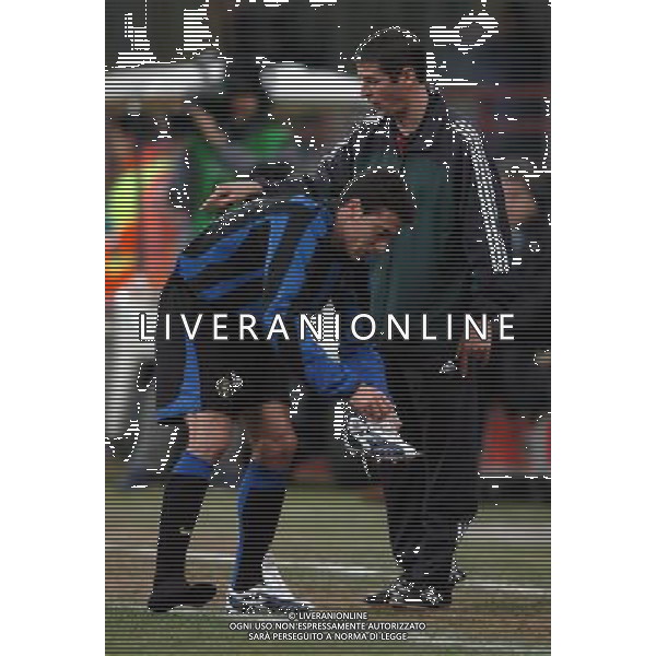 Milano 03/03/2004 COPPA UEFA 2003/04 -terzo turno- Inter-Sochaux 0:0 nella foto kily gonzalez cristian ph marco luzzani/ag aldo liverani s.a.s.