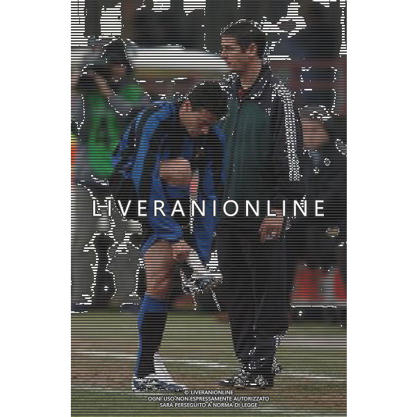 Milano 03/03/2004 COPPA UEFA 2003/04 -terzo turno- Inter-Sochaux 0:0 nella foto kily gonzalez cristian ph marco luzzani/ag aldo liverani s.a.s.