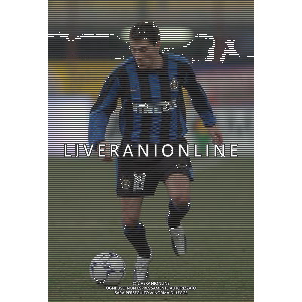 Milano 03/03/2004 COPPA UEFA 2003/04 -terzo turno- Inter-Sochaux 0:0 nella foto kily gonzalez cristian ph marco luzzani/ag aldo liverani s.a.s.