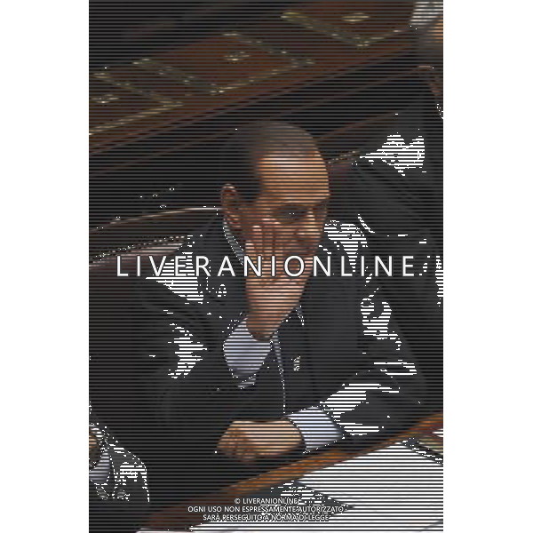 Roma - 13/12/2010 - Montecitorio - Intervento del Presidente del Consiglio Silvio Berlusconi - nella foto: © Fabrizio Corradetti - ag. Aldo Liverani sas