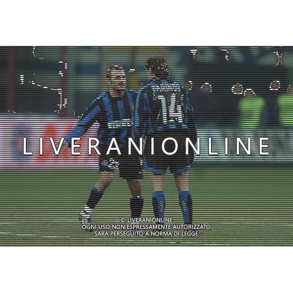 Milano 03/03/2004 COPPA UEFA 2003/04 -terzo turno- Inter-Sochaux 0:0 nella foto okan farinos ph marco luzzani/ag aldo liverani s.a.s.
