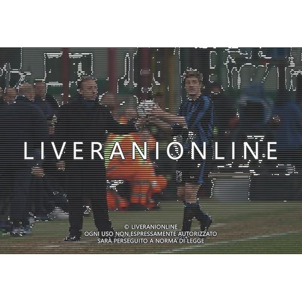 Milano 03/03/2004 COPPA UEFA 2003/04 -terzo turno- Inter-Sochaux 0:0 nella foto zaccheroni helveg ph marco luzzani/ag aldo liverani s.a.s.