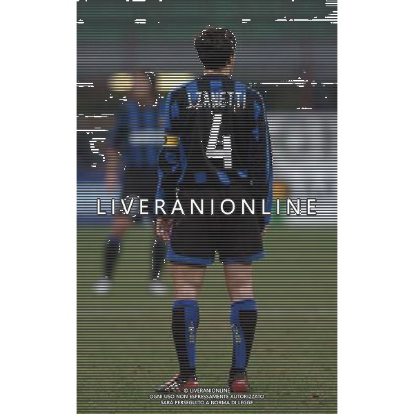 Milano 03/03/2004 COPPA UEFA 2003/04 -terzo turno- Inter-Sochaux 0:0 nella foto zanetti javier ph marco luzzani/ag aldo liverani s.a.s.