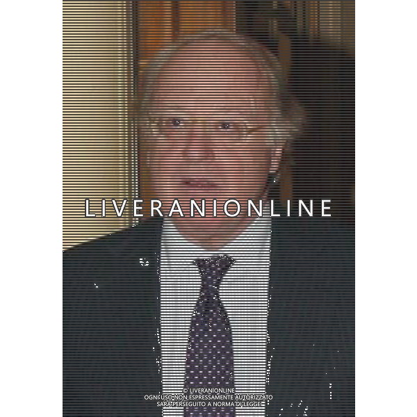 Paolo Scaroni dirigente d\'azienda italiano, amministratore delegato di Eni SpA. ©fiochi/AG ALDO LIVERANI SAS