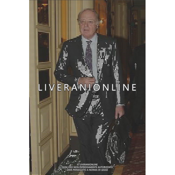 Paolo Scaroni dirigente d\'azienda italiano, amministratore delegato di Eni SpA. ©fiochi/AG ALDO LIVERANI SAS