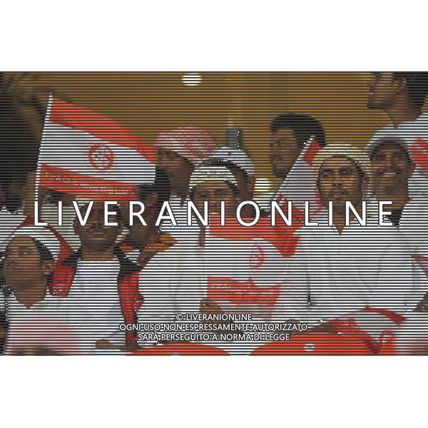 ABU DHABI, EMIRATI ARABI UNITI 14/12/2010 - MAZEMBE vs Internacional Porto Alegre: FIFA Club World Cup, MONDIALE PER CLUB , COPPA INTERCONTINENTALE In picture: Internacional fans - TIFOSI ©CITYFILES/NEWSPIX.PL/AGENZIA ALDO LIVERANI SAS - ONLY ITALY PORTUGAL,BRAZIL,SPAIN,GERMANY,FRANCE,UK OUT !!! *** Local Caption *** www.newspix.pl mail us: info@newspix.pl call us: 0048 022 23 22 222 --- Polish Picture Agency by Ringier Axel Springer Polandwww.newspix.pl mail us: info@newspix.pl call us: 0048 022 23 22 222 --- Polish Picture Agency by Ringier Axel Springer Polandwww.newspix.pl mail us: info@newspix.pl call us: 0048 022 23 22 222 --- Polish Picture Agency by Ringier Axel Springer Poland