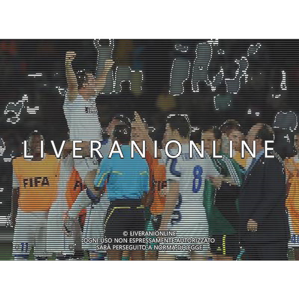 FIFA Club World Cup UAE 2010 Match #5 Abu Dhabi (Emirati Arabi) Zayed Sports City - 15.12.2010 Seongnam Ilhwa FC- FC Inter Nella Foto:stankovic esulta /Ph.Vitez-Ag. Aldo Liverani