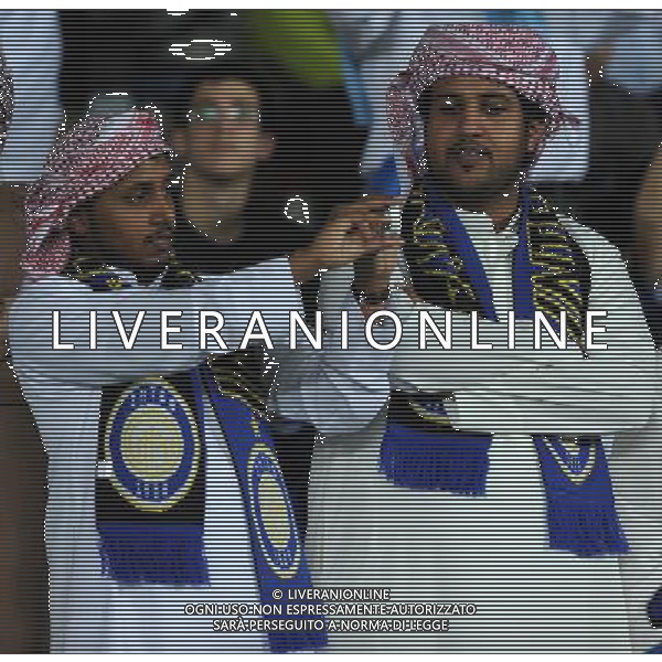 FIFA Club World Cup UAE 2010 Match #5 Abu Dhabi (Emirati Arabi) Zayed Sports City - 15.12.2010 Seongnam Ilhwa FC- FC Inter Nella Foto:tifosi inter /Ph.Vitez-Ag. Aldo Liverani