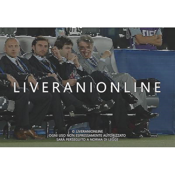 FIFA Club World Cup UAE 2010 Match #5 Abu Dhabi (Emirati Arabi) Zayed Sports City - 15.12.2010 Seongnam Ilhwa FC- FC Inter Nella Foto:moratti massimo e famiglia /Ph.Vitez-Ag. Aldo Liverani