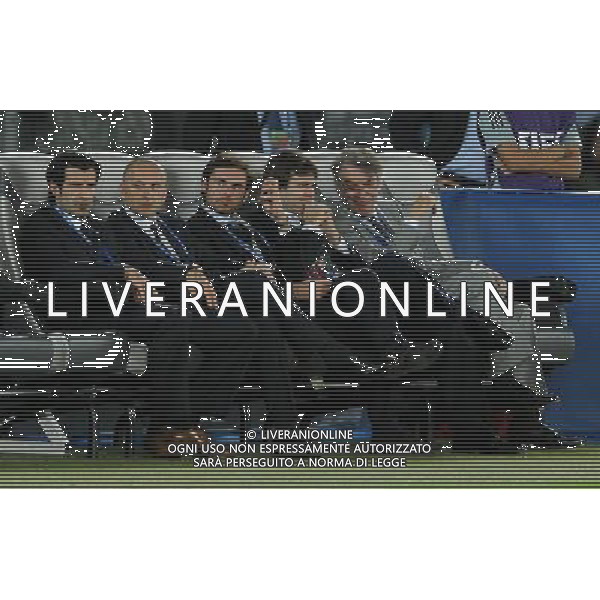 FIFA Club World Cup UAE 2010 Match #5 Abu Dhabi (Emirati Arabi) Zayed Sports City - 15.12.2010 Seongnam Ilhwa FC- FC Inter Nella Foto:moratti massimo e famiglia /Ph.Vitez-Ag. Aldo Liverani