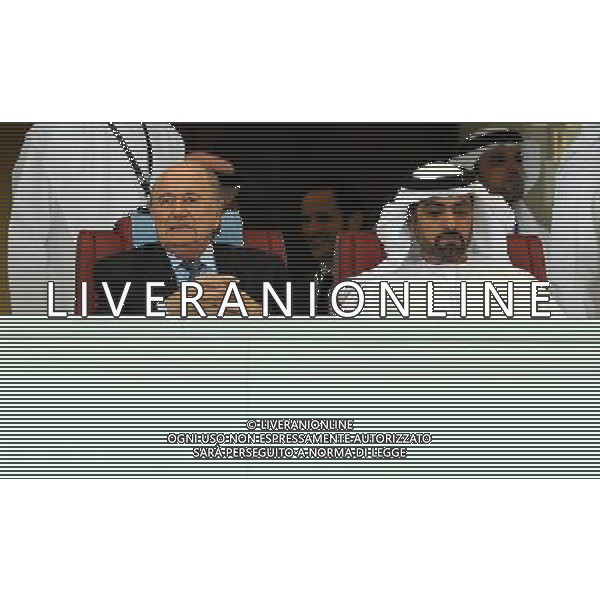 FIFA Club World Cup UAE 2010 Match #5 Abu Dhabi (Emirati Arabi) Zayed Sports City - 15.12.2010 Seongnam Ilhwa FC- FC Inter Nella Foto:blatter /Ph.Vitez-Ag. Aldo Liverani