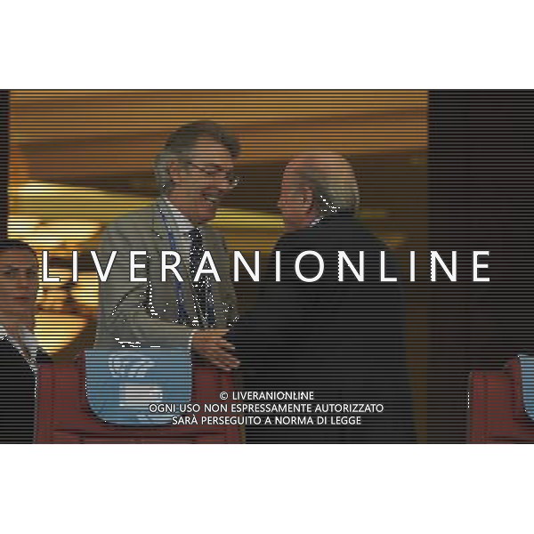 FIFA Club World Cup UAE 2010 Match #5 Abu Dhabi (Emirati Arabi) Zayed Sports City - 15.12.2010 Seongnam Ilhwa FC- FC Inter Nella Foto:massimo moratti josep blatter /Ph.Vitez-Ag. Aldo Liverani