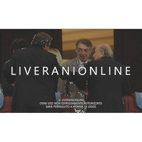 FIFA Club World Cup UAE 2010 Match #5 Abu Dhabi (Emirati Arabi) Zayed Sports City - 15.12.2010 Seongnam Ilhwa FC- FC Inter Nella Foto:moratti blatter platini /Ph.Vitez-Ag. Aldo Liverani