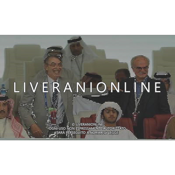 FIFA Club World Cup UAE 2010 Match #5 Abu Dhabi (Emirati Arabi) Zayed Sports City - 15.12.2010 Seongnam Ilhwa FC- FC Inter Nella Foto:massimo moratti sandro mazzola /Ph.Vitez-Ag. Aldo Liverani