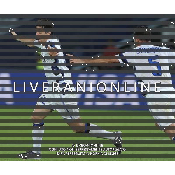 FIFA Club World Cup UAE 2010 Match #5 Abu Dhabi (Emirati Arabi) Zayed Sports City - 15.12.2010 Seongnam Ilhwa FC- FC Inter Nella Foto:milito esulta /Ph.Vitez-Ag. Aldo Liverani