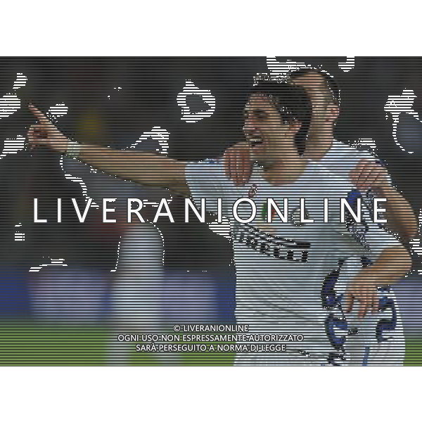 FIFA Club World Cup UAE 2010 Match #5 Abu Dhabi (Emirati Arabi) Zayed Sports City - 15.12.2010 Seongnam Ilhwa FC- FC Inter Nella Foto:milito esulta con pandev /Ph.Vitez-Ag. Aldo Liverani