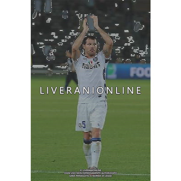 FIFA Club World Cup UAE 2010 Match #5 Abu Dhabi (Emirati Arabi) Zayed Sports City - 15.12.2010 Seongnam Ilhwa FC- FC Inter Nella Foto:stankovic esulta a fine partita /Ph.Vitez-Ag. Aldo Liverani