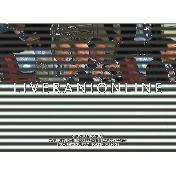 FIFA Club World Cup UAE 2010 Match #5 Abu Dhabi (Emirati Arabi) Zayed Sports City - 15.12.2010 Seongnam Ilhwa FC- FC Inter Nella Foto:moratti applaude al fischio finale /Ph.Vitez-Ag. Aldo Liverani