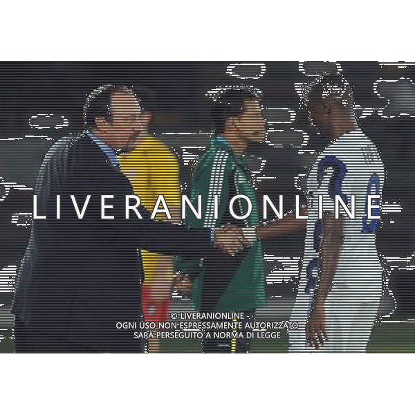 FIFA Club World Cup UAE 2010 Match #5 Abu Dhabi (Emirati Arabi) Zayed Sports City - 15.12.2010 Seongnam Ilhwa FC- FC Inter Nella Foto:benitez-eto\'o /Ph.Vitez-Ag. Aldo Liverani