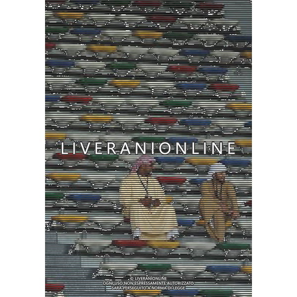 FIFA Club World Cup UAE 2010 Match #6 Finale 5¡-6¡ Posto Abu Dhabi (Emirati Arabi) Zayed Sports City - 15.12.2010 Club de Futbol Pachuca-Al-Wahda Sports Club Nella Foto:Tifosi Arabi /Ph.Vitez-Ag. Aldo Liverani