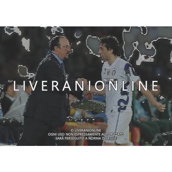 FIFA Club World Cup UAE 2010 Match #5 Abu Dhabi (Emirati Arabi) Zayed Sports City - 15.12.2010 Seongnam Ilhwa FC- FC Inter Nella Foto:Diego MILITO-Rafael BENITEZ /Ph.Vitez-Ag. Aldo Liverani