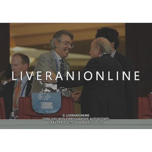 FIFA Club World Cup UAE 2010 Match #5 Abu Dhabi (Emirati Arabi) Zayed Sports City - 15.12.2010 Seongnam Ilhwa FC- FC Inter Nella Foto:Massimo MORATTI-Joseph BLATTER /Ph.Vitez-Ag. Aldo Liverani