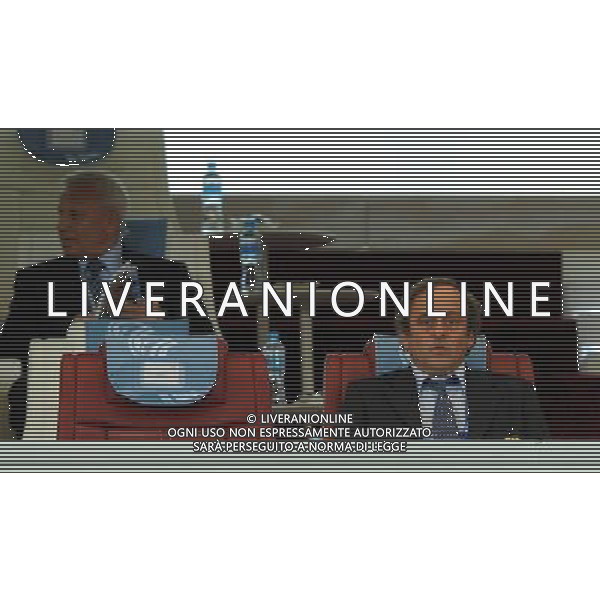 FIFA Club World Cup UAE 2010 Match #5 Abu Dhabi (Emirati Arabi) Zayed Sports City - 15.12.2010 Seongnam Ilhwa FC- FC Inter Nella Foto:Michel PLATINI /Ph.Vitez-Ag. Aldo Liverani