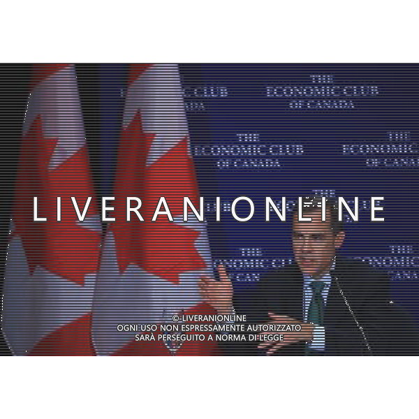 TORONTO - CANADA MARK CARNEY, GOVERNATORE DELLA BANCA DEL CANADA © Zou Zheng - Xinhua - Photoshot - Ag. Aldo Liverani sas ITALY ONLY