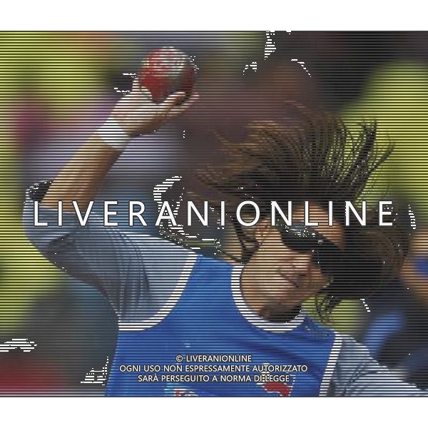 (101215) -- GUANGZHOU, Dec. 15, 2010 () -- Gerardo Gonzalo of the Philippines competes during the men\'s shot put F12 final of athletics competition at the Guangzhou 2010 Asian Para Games in Guangzhou, south China\'s Guangdong Province, Dec. 15, 2010. Gerardo Gonzalo took the 7th place with 8.57 meters. (/Chen Yehua) AG. ALDO LIVERANI SAS ITALY ONLY