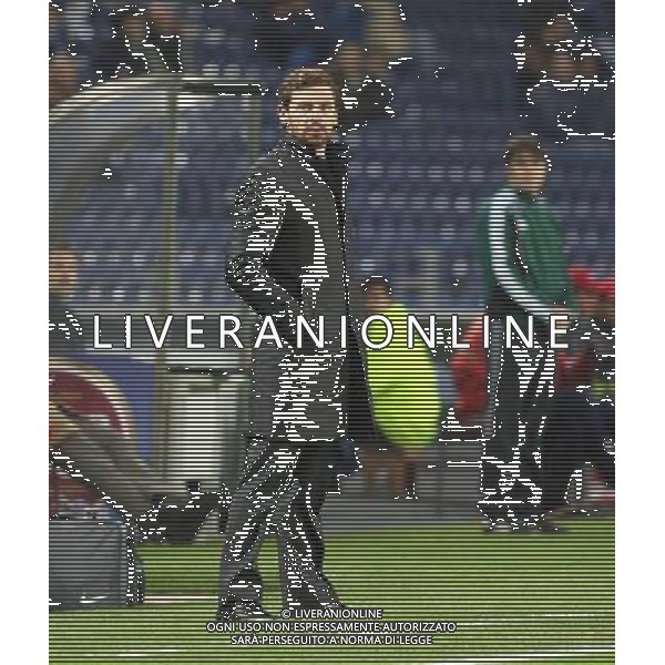 20101215: PORTO, PORTUGAL - FC Porto vs CSKA Sofia: UEFA Europa League 2010/2011 - Group Stage. NELLA FOTO Andre Villas Boas (Porto coach). PHOTO: Manuel Azevedo/CITYFILES/NEWSPIX.PL AG ALDO LIVERANI ONLY ITALY 